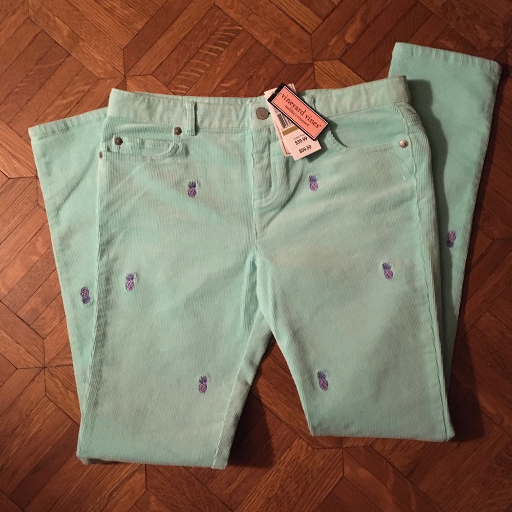 3/$30 NWT Vineyard Vines Girls Pineapple Pants 14